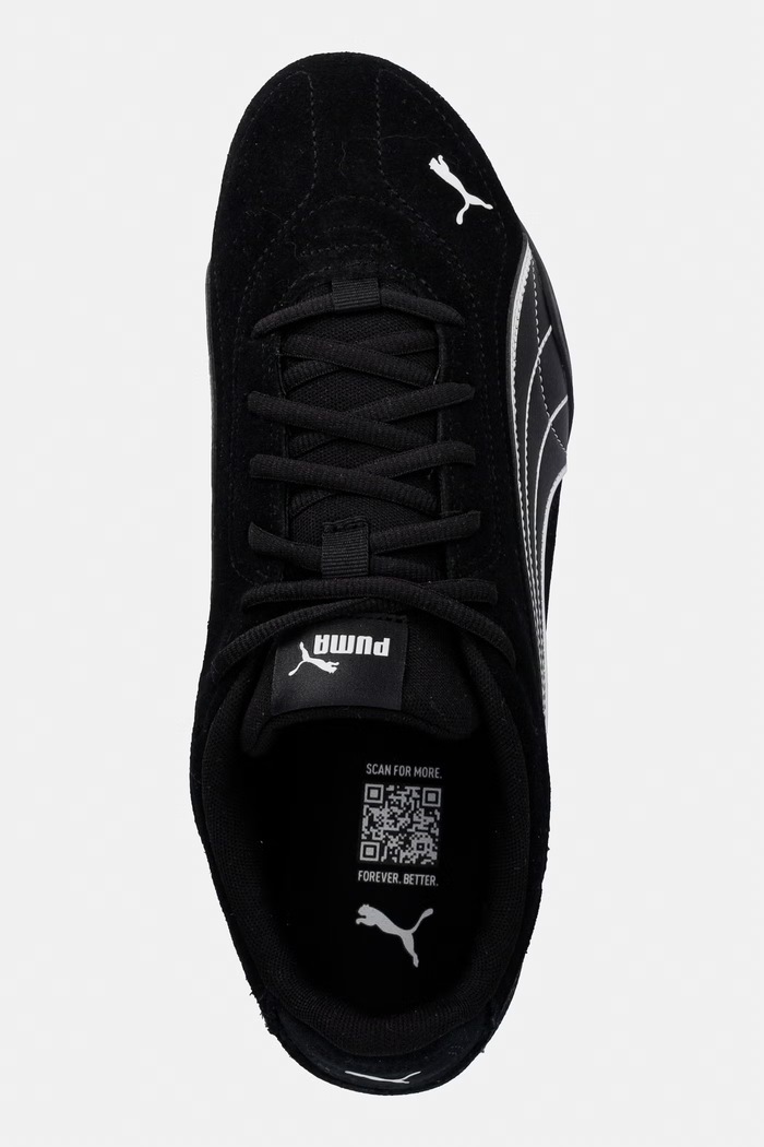 Superge iz semiša Puma CATCH črna 402681