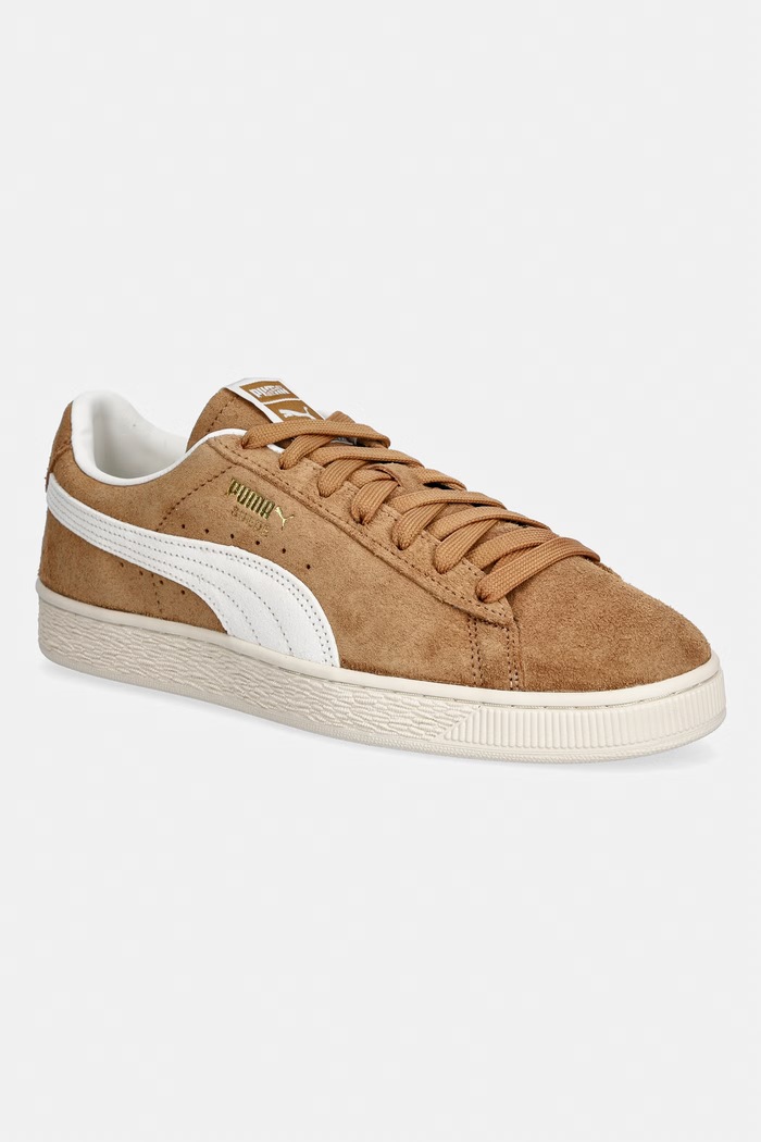 Puma Suede Charles F. Stead V sneakers pentru bărbați, din piele întoarsă maro 403767