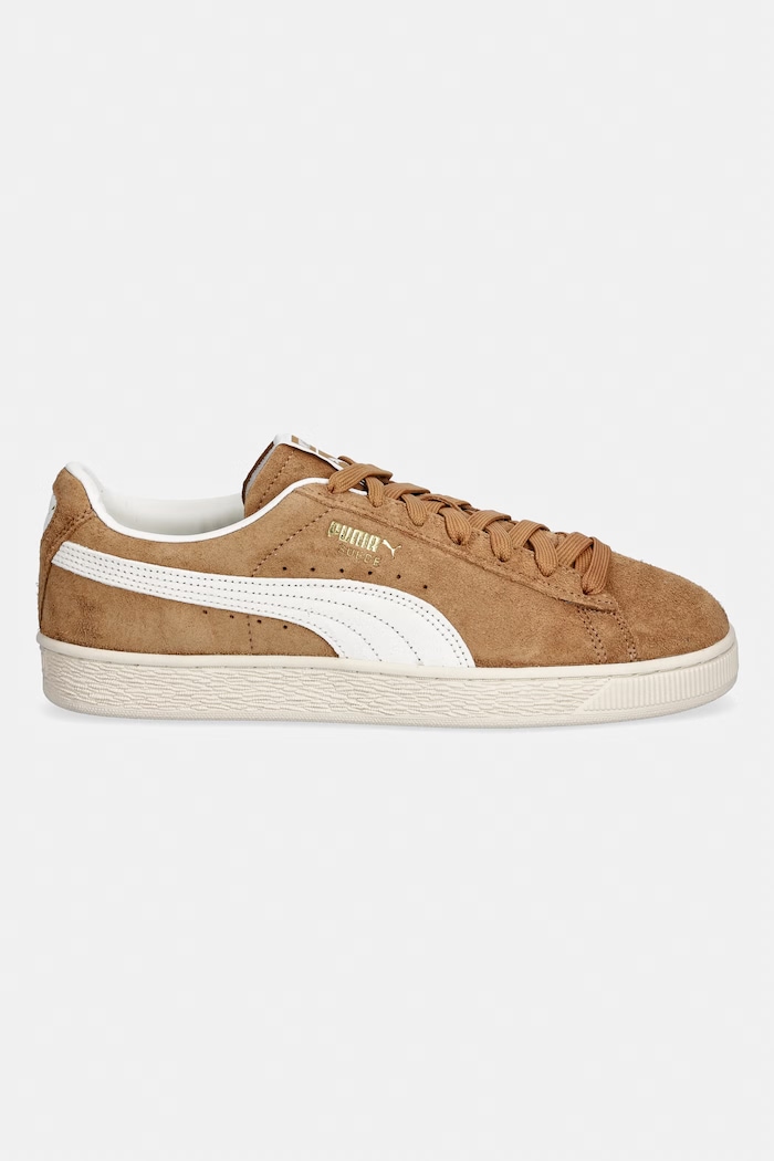 Puma Suede Charles F. Stead V sneakers pentru bărbați, din piele întoarsă 403767 maro SS26