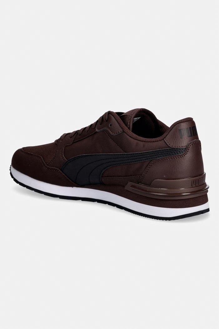 Obuv Puma Runner v4 NL/ MESH tenisky pánske 404743 hnedá