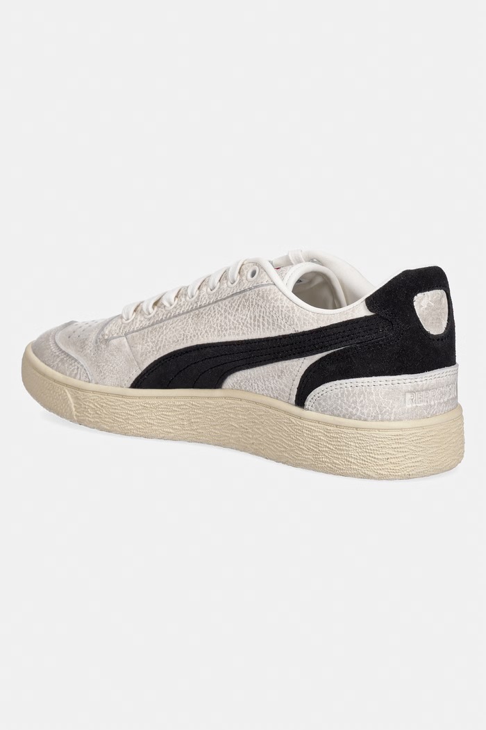 Încălțăminte Puma sneakers din piele Majesty Represent 313059 alb