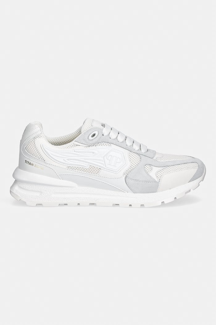 Philipp Plein sneakers Runner Titan Edge MSC4074.PLE022N.0101 alb SS26