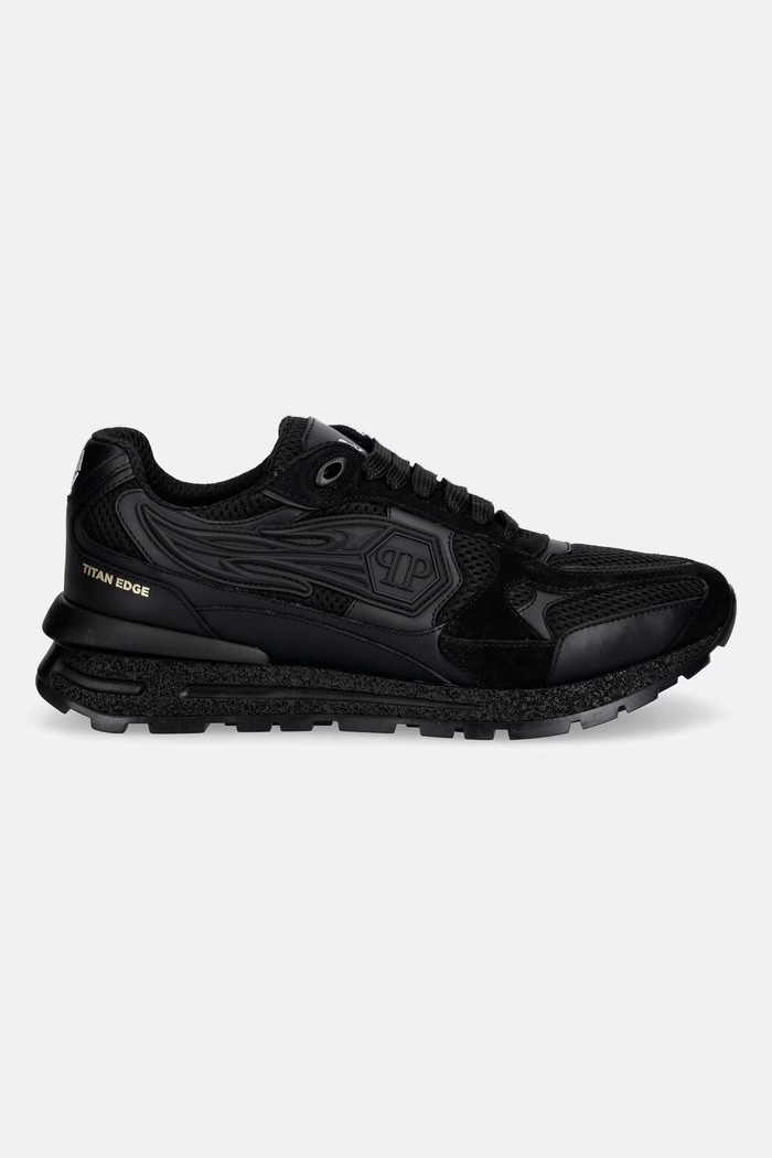 Tenisky Philipp Plein Runner Titan Edge MSC4074.PLE022N.0202 čierna SS26