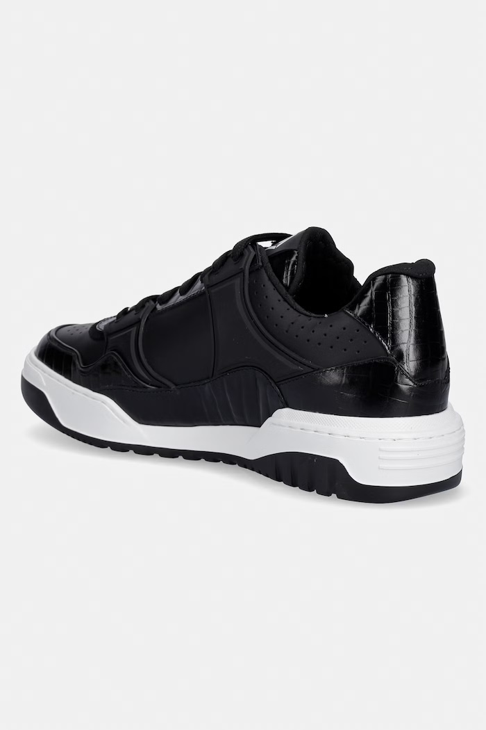 Παπούτσια Δερμάτινα sneakers Philipp Plein Low-Top Moonwalker MSC4075.PLE005N.0202 μαύρο