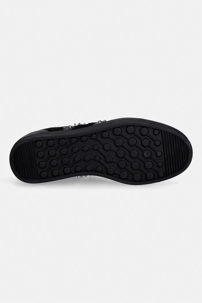 Philipp Plein sneakersy zamszowe Low-Top Retro Rebel USC0911.PLE009N.0202 czarny