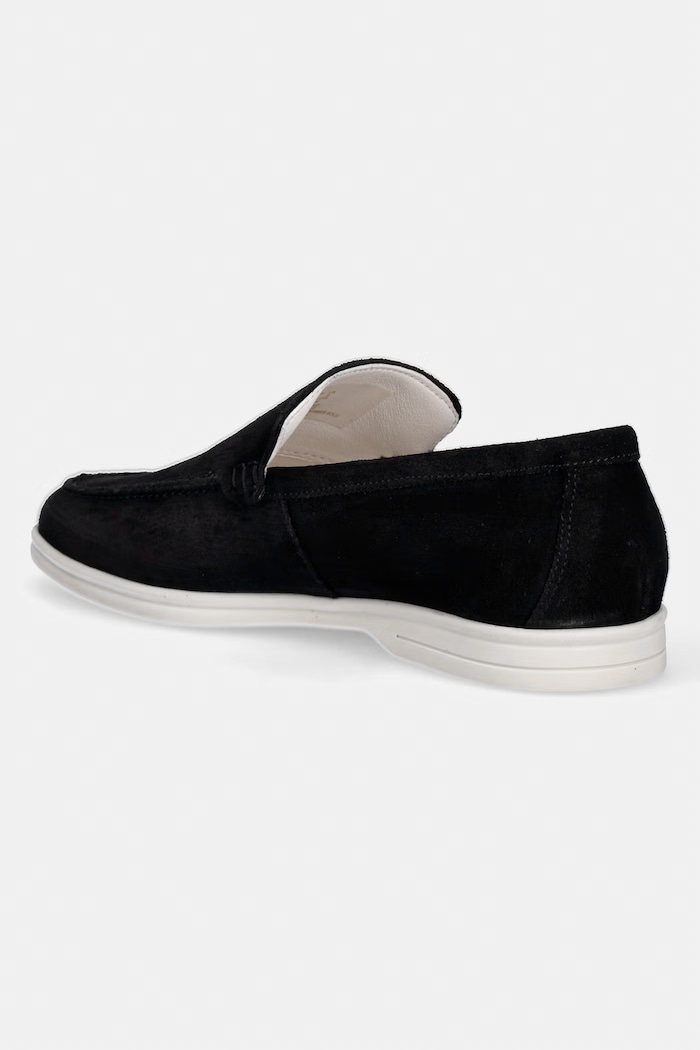 Încălțăminte Steve Madden mocasini din piele întoarsă Mayne 12000349.015 negru