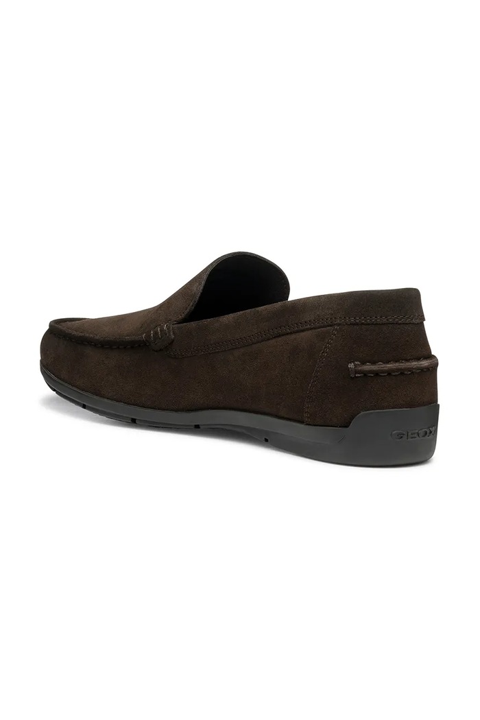 Geox mokasyny zamszowe U SIRON brązowy U55Q3A00022C6006