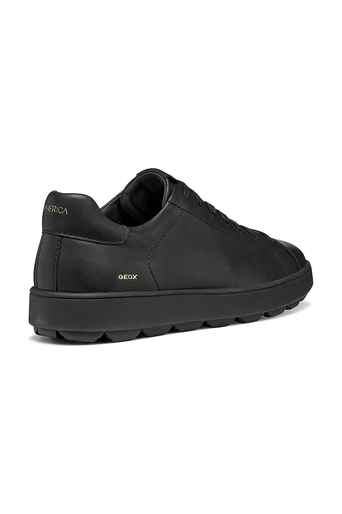 Obuwie Geox sneakersy skórzane U SPHERICA ECUB-1 B U65EKC00085C9999 czarny