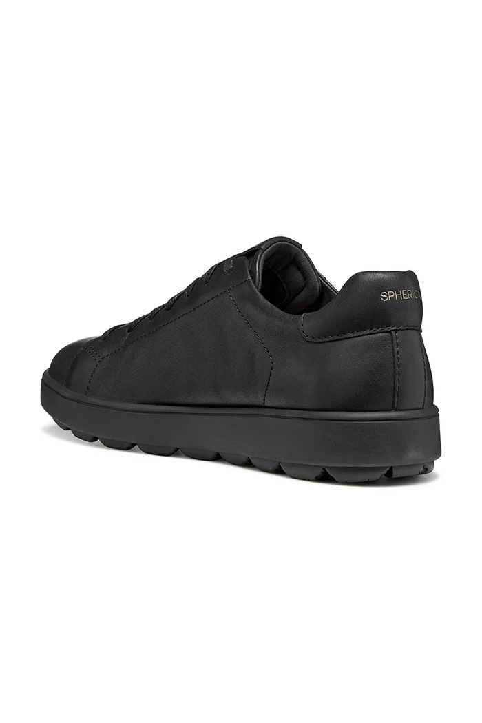 Geox sneakersy skórzane U SPHERICA ECUB-1 B czarny U65EKC00085C9999