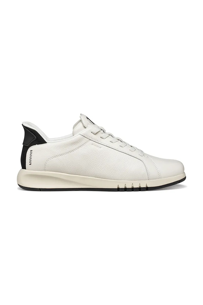 Geox sneakers U AERANTIS PLUS Fast In piele alb U65MUA00046C1000