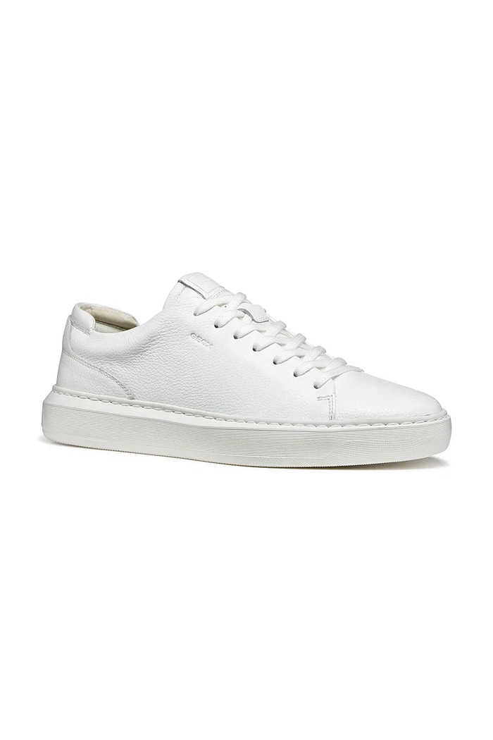 Geox sneakers din piele U DEIVEN U655WA00047C1000 alb SS26