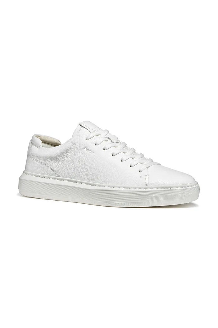 Geox sneakers din piele U DEIVEN U655WA00047C1000 alb SS26