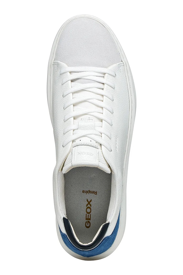 Geox sneakersy skórzane U DEIVEN U655WA04722C0006 biały