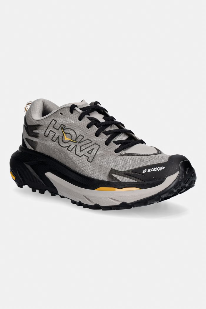 Hoka Mafate 5 Shoes trekking Men's textile gray 1168722