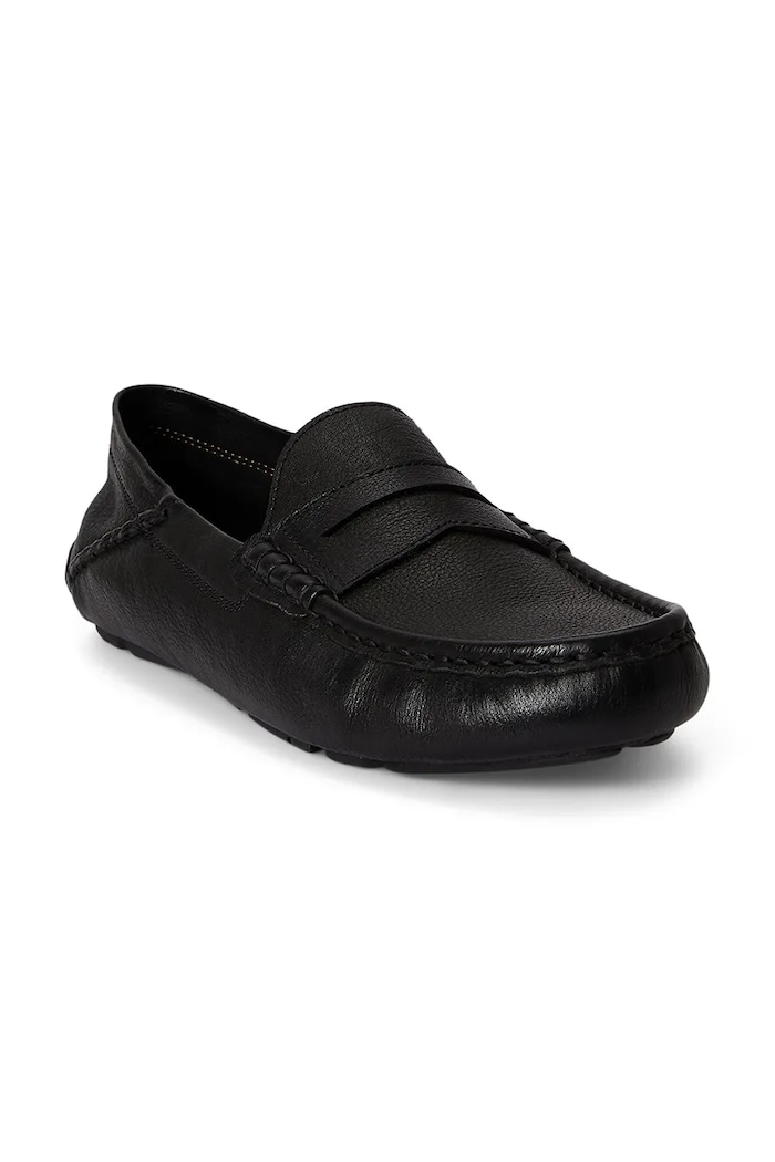 Polo Ralph Lauren mokasyny męskie skórzane Anders Collp 803P07633001.001 czarny SS26