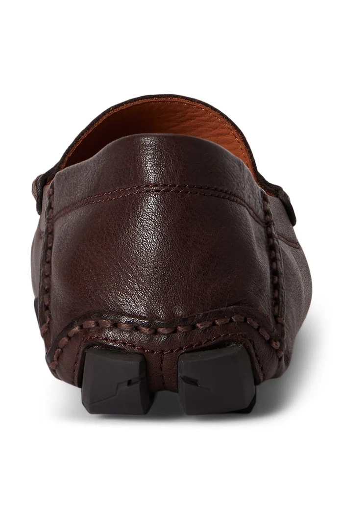 Polo Ralph Lauren mocasini bărbați piele Anders Collp maro 803P07633002.201
