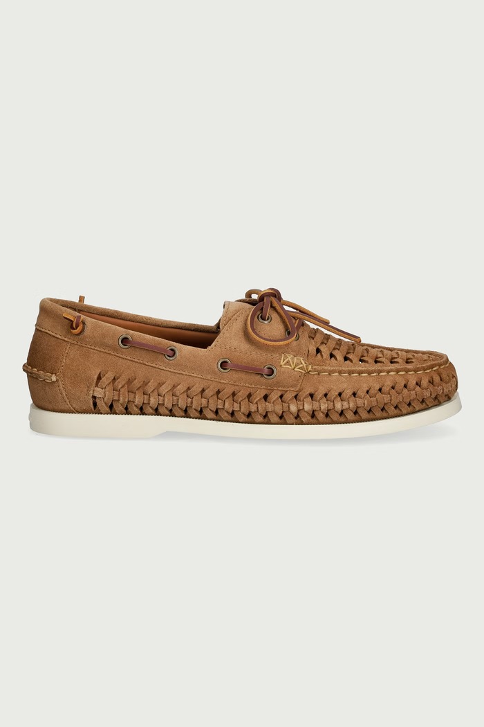 Polo Ralph Lauren Мокасины мужские кожаные Mertn Bt Wvn 803P07646002.270 коричневый SS26