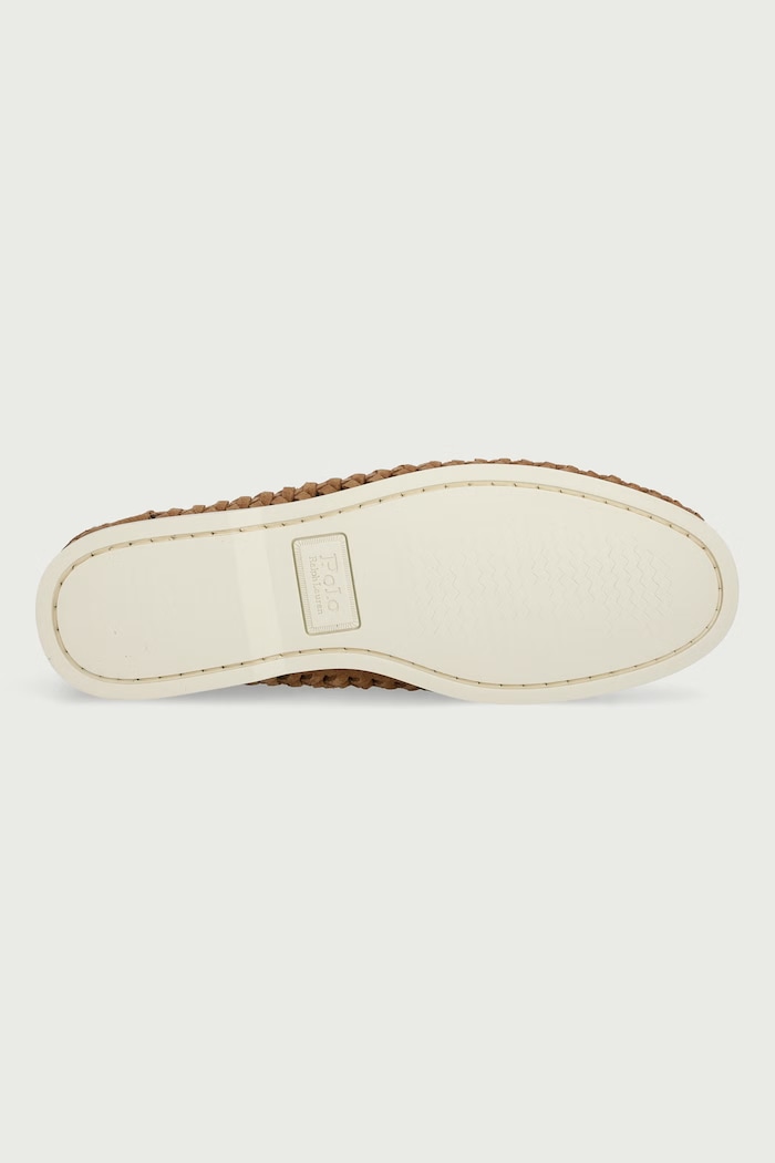Mocasini bărbați din piele Mertn Bt Wvn Polo Ralph Lauren maro 803P07646002.270
