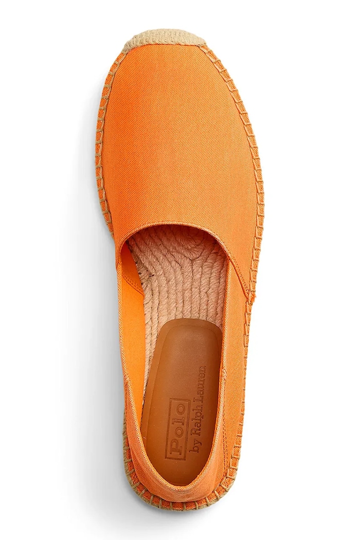 Obuv Polo Ralph Lauren espadrilky pánske Cevio V2 Clp 803P07659003.800 oranžová