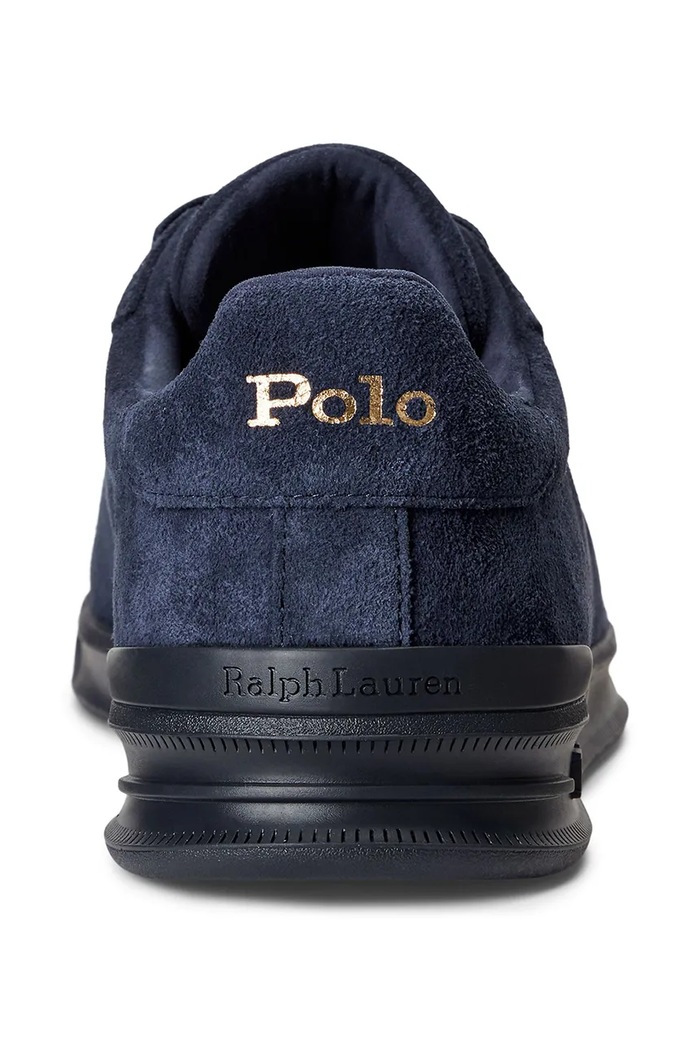Obuv Semišové tenisky Polo Ralph Lauren Hrt Ct II 809877601002.400 tmavomodrá