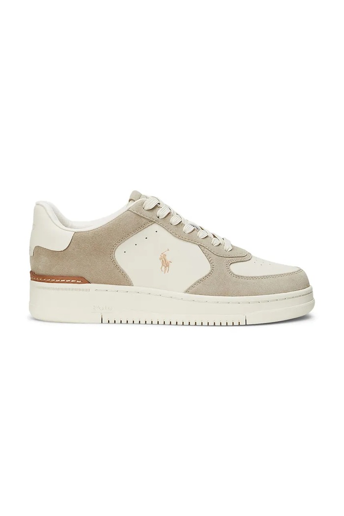 Polo Ralph Lauren Masters Crt pánske kožené tenisky béžová 809945251002.101