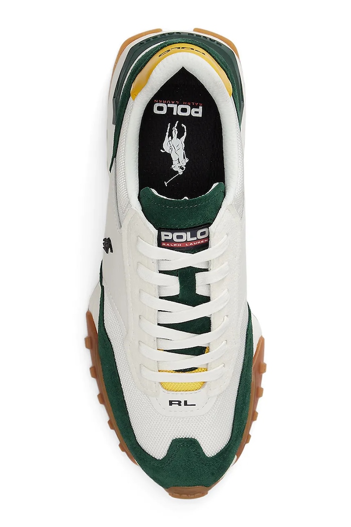 Obuwie Polo Ralph Lauren Eldridge sneakersy męskie zamszowe 809P07523002.100 biały
