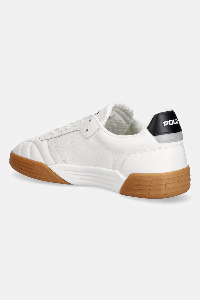 Obuwie Polo Ralph Lauren Broome sneakersy męskie skórzane 809P07525001.100 biały