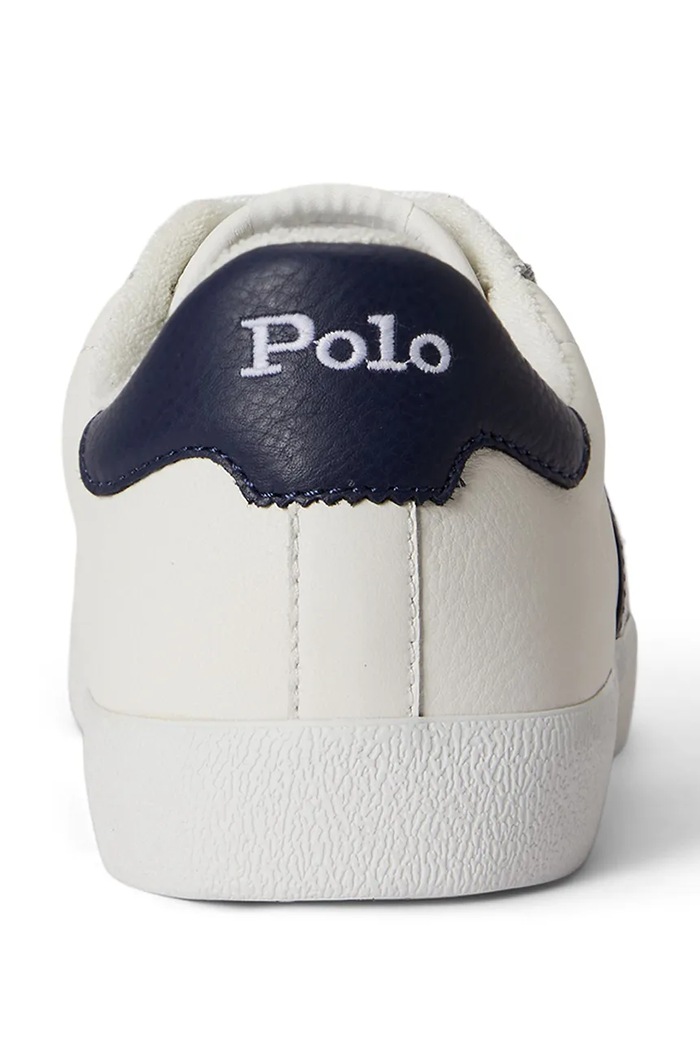 Obuv Polo Ralph Lauren pánske kožené tenisky Court Vlc Pp 816P07630003.100 biela