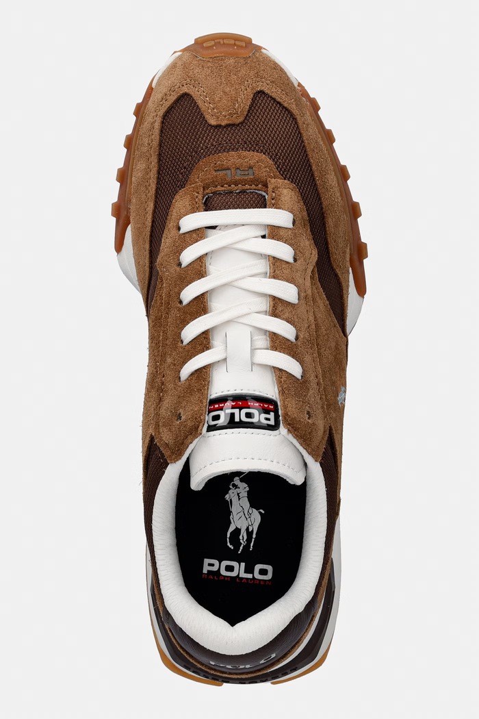 Polo Ralph Lauren Eldridge superge moške semišaste rjava 809P09758001.260