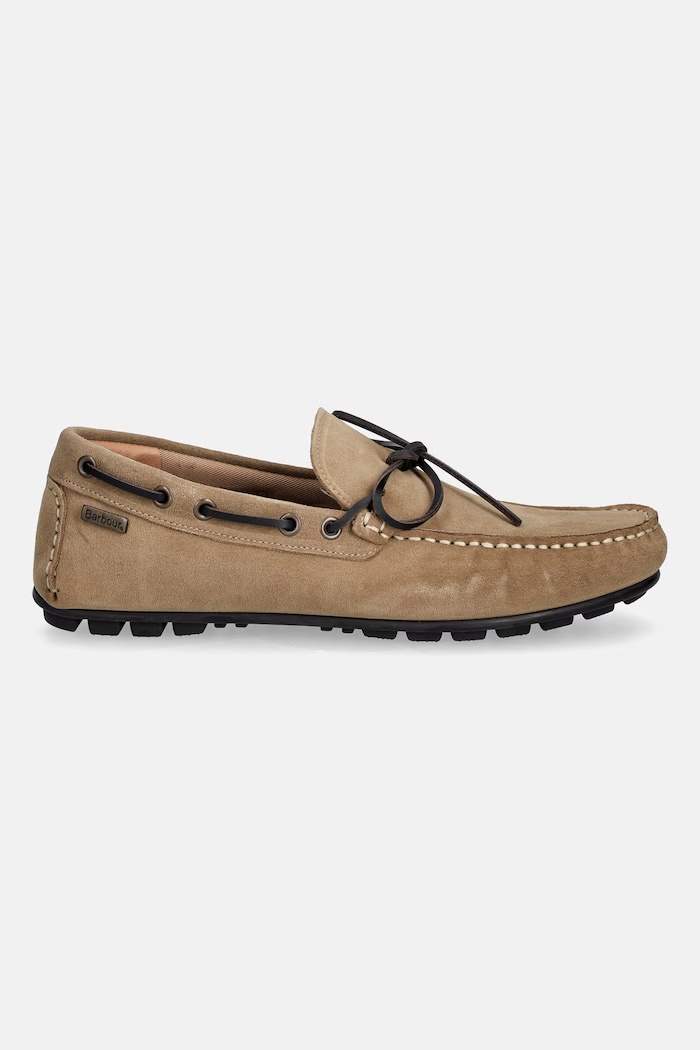 Barbour mokasíny pánske semišové Courage MFO0796BE31 béžová SS26