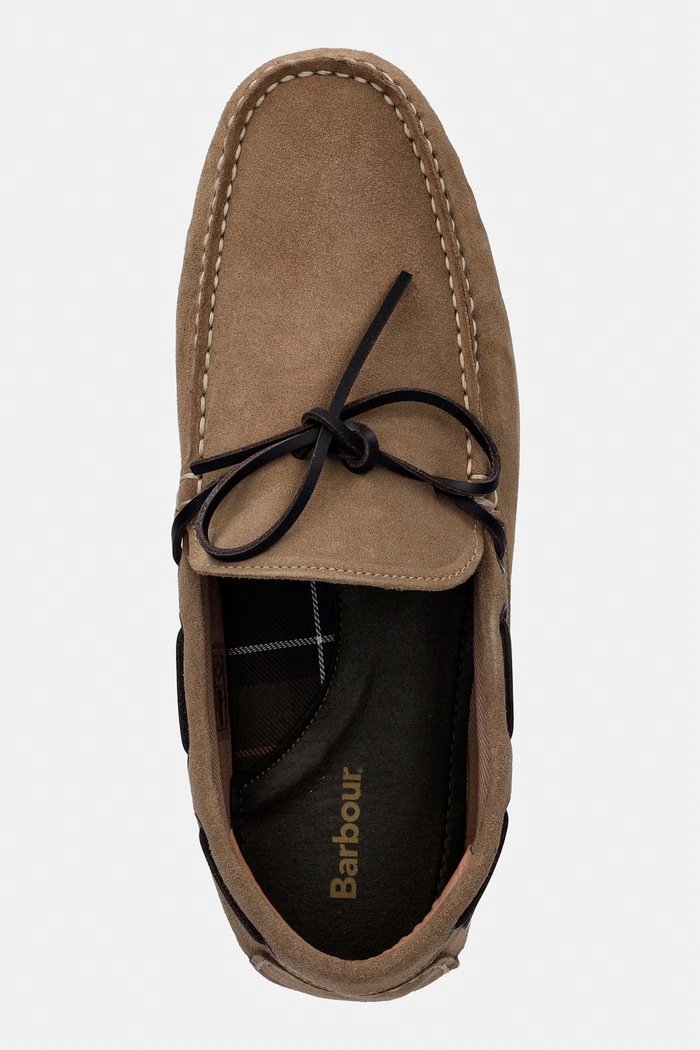 Barbour mokasíny pánske semišové Courage béžová MFO0796BE31