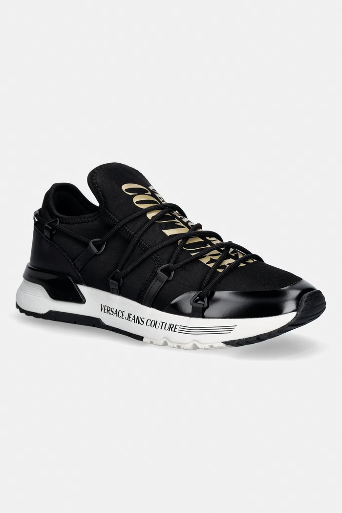 Tenisky Versace Jeans Couture textilný čierna 80YA3SA6.ZSE16.899
