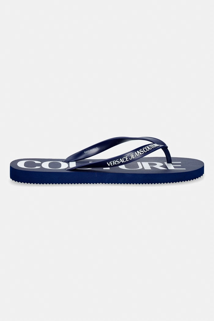 Versace Jeans Couture pánske žabky 80YA3SQ7.ZSS81.K87 tmavomodrá SS26