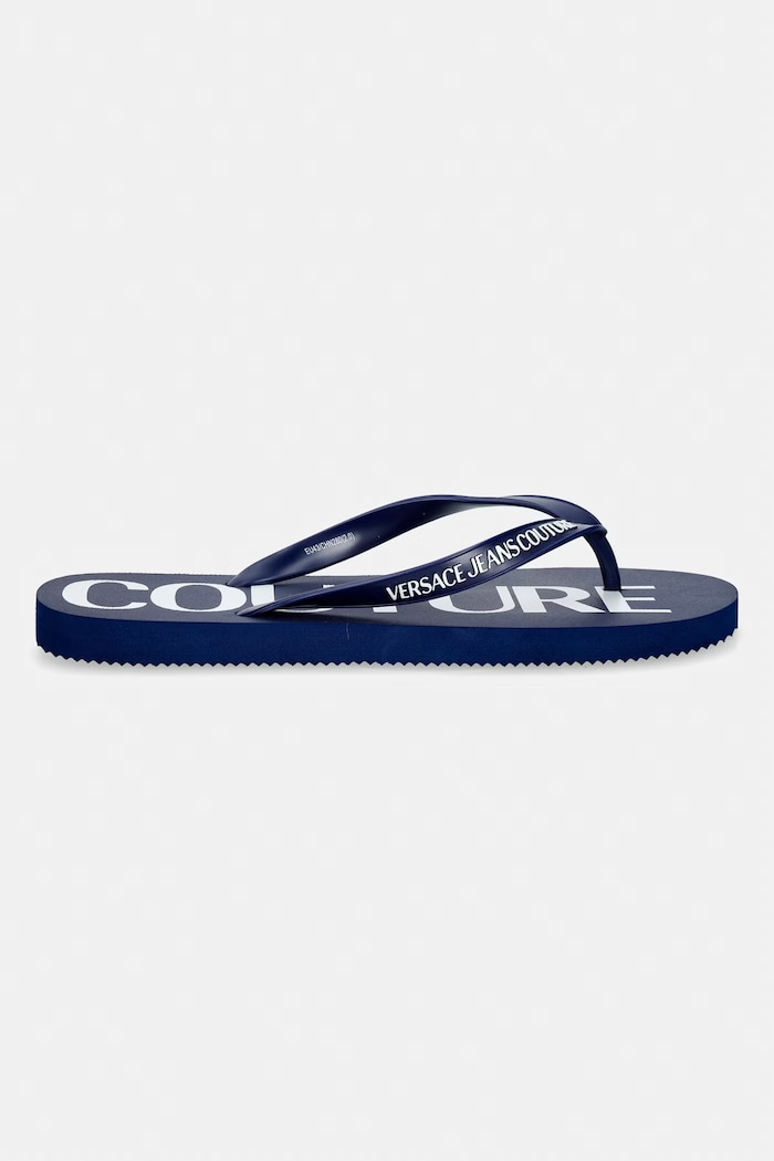 Versace Jeans Couture pánske žabky 80YA3SQ7.ZSS81.K87 tmavomodrá SS26