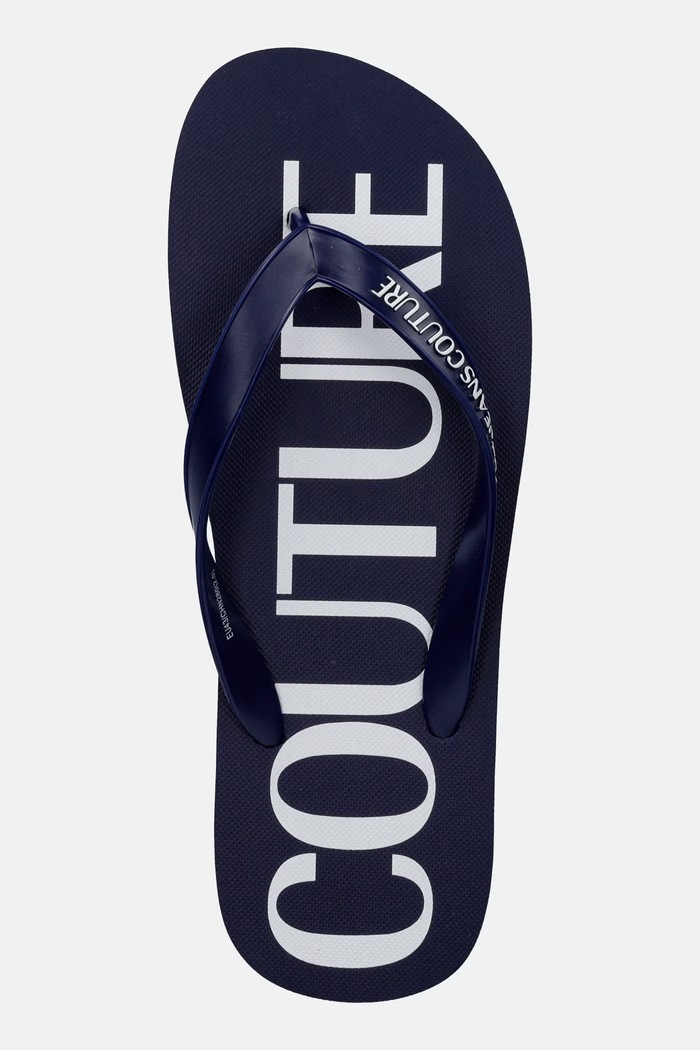 Versace Jeans Couture pánske žabky tmavomodrá 80YA3SQ7.ZSS81.K87