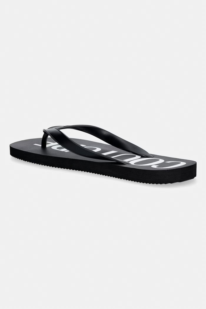Obuv Versace Jeans Couture pánske žabky 80YA3SQ7.ZSS81.L01 čierna