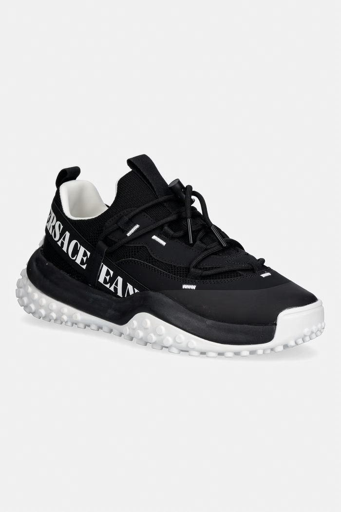 Tenisky Versace Jeans Couture textilný čierna 80YA3SN2.ZSE10.899