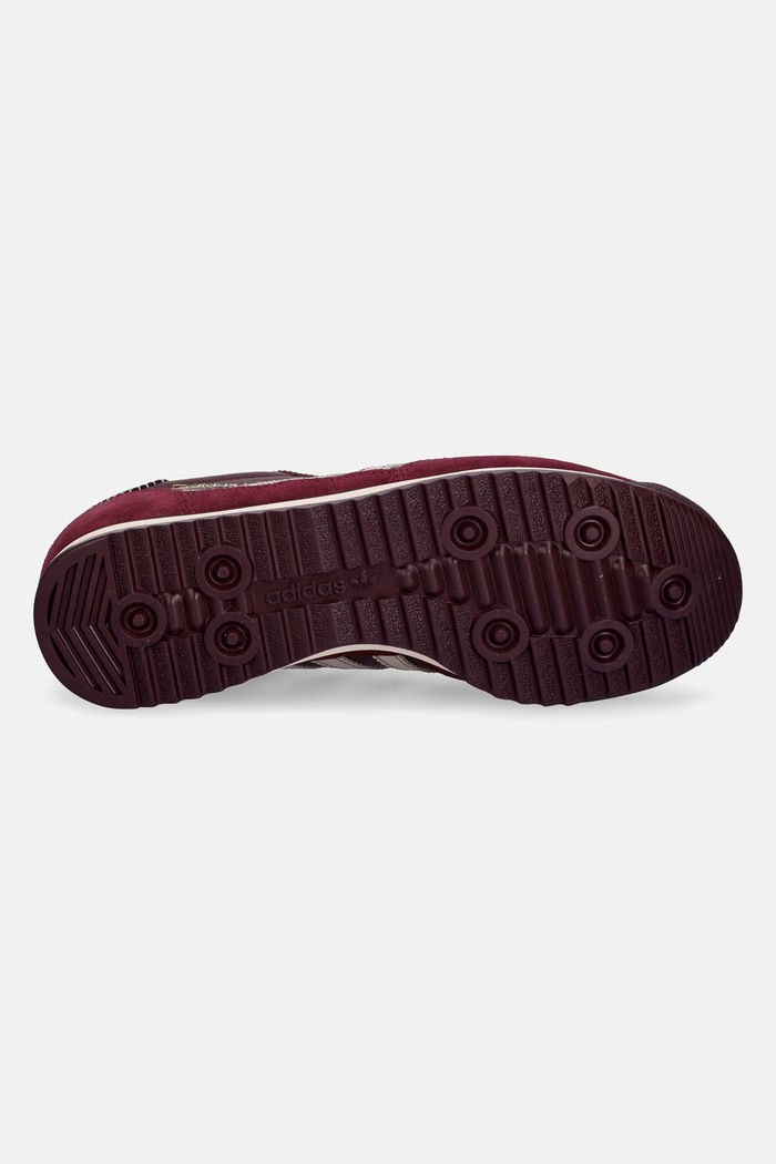 adidas Originals SL 72 sneakers pentru bărbați din piele HQ4910 burgundia