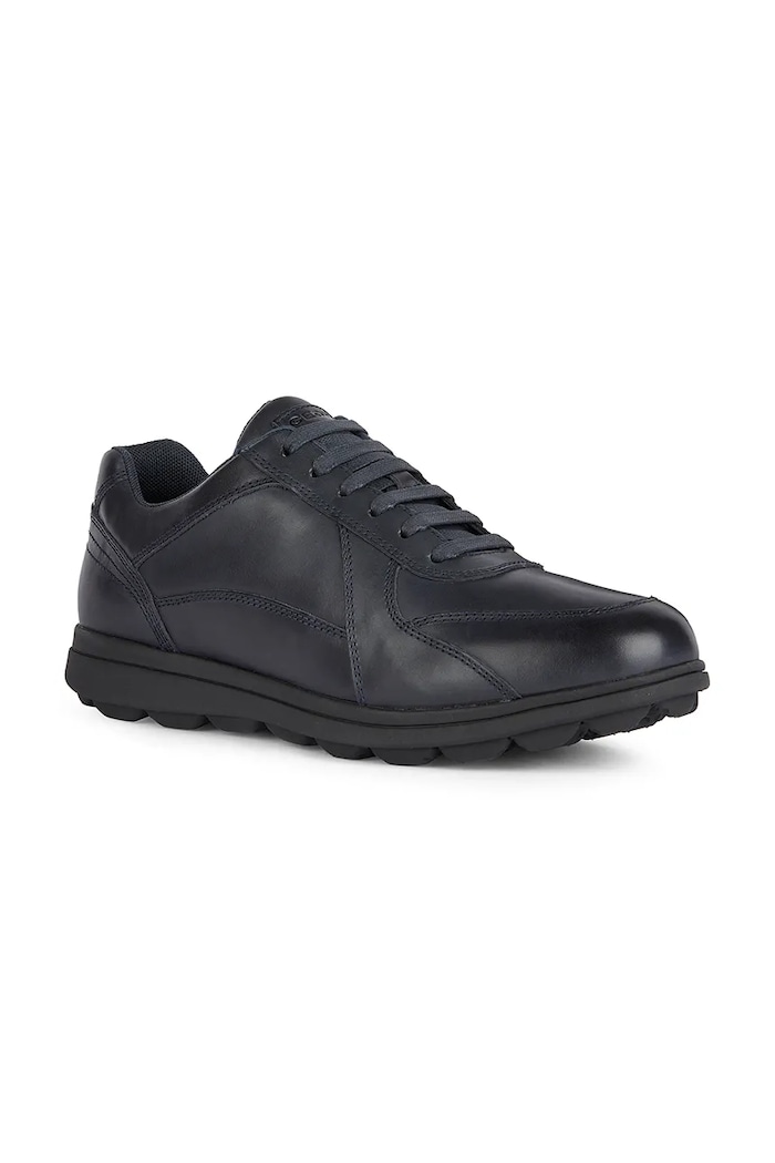 Kožené tenisky Geox U SPHERICA EC12 U45GRA00043C4002 tmavomodrá SS26