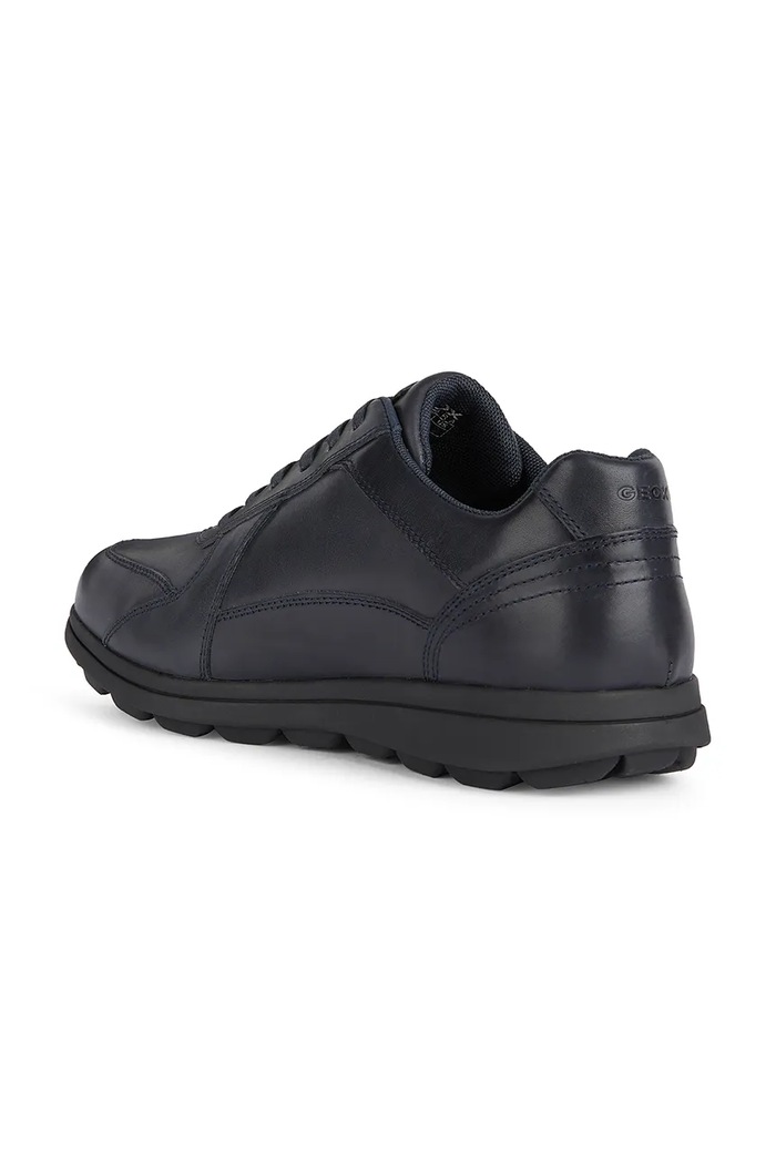 Kožené tenisky Geox U SPHERICA EC12 tmavomodrá U45GRA00043C4002