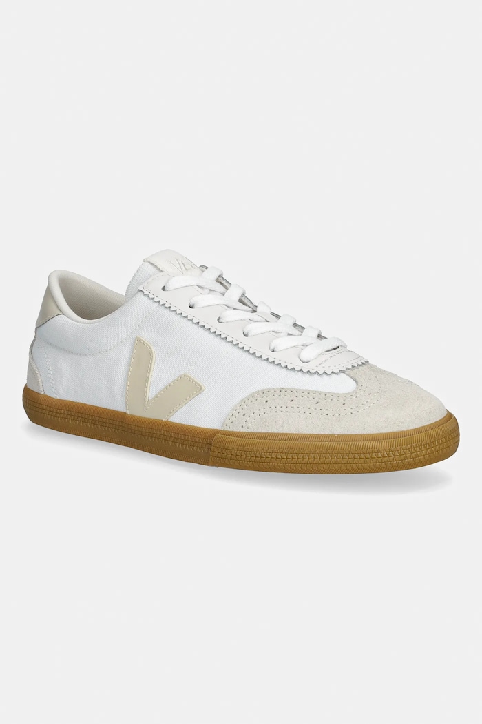 Veja sneakers VOLLEY CANVAS grain leather white VO0121665B