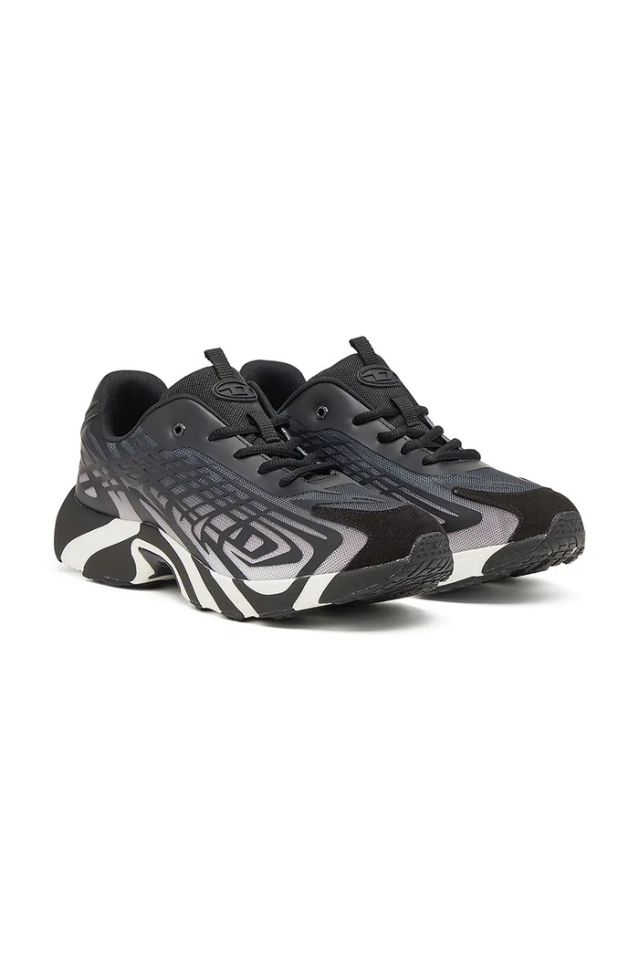Diesel S-D-VitS 500 Low sneakersy męskie Y03738.P7473.H1532 szary SS26