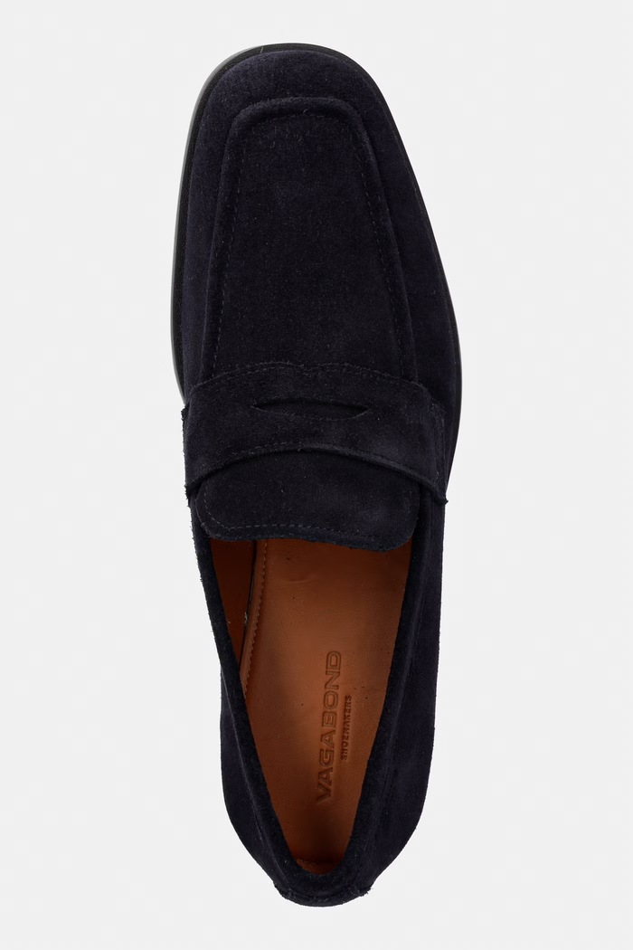 Vagabond Shoemakers mokasíny pánske semišové TROY tmavomodrá 5973.140.67
