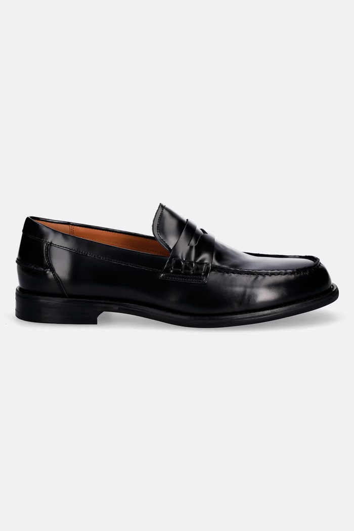 Vagabond Shoemakers loafersy męskie skórzane STEVEN 6060.004.20 czarny SS26