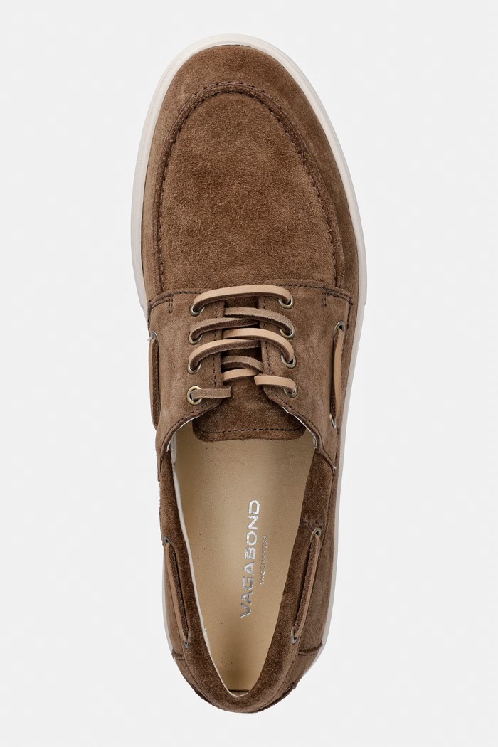 Vagabond Shoemakers mocasini pentru bărbați, din piele întoarsă PAUL maro 6183.040.19