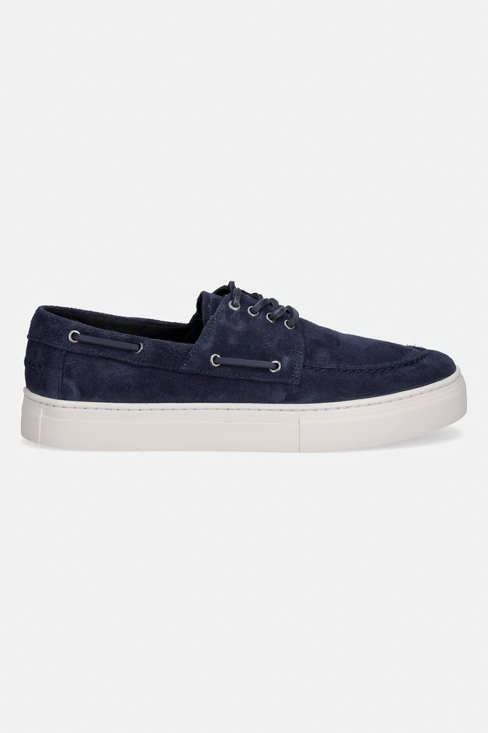 Vagabond Shoemakers mocasini pentru bărbați, din piele întoarsă PAUL 6183.040.64 bleumarin SS26