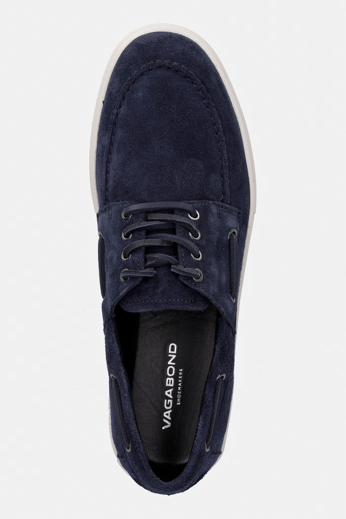 Vagabond Shoemakers mocasini pentru bărbați, din piele întoarsă PAUL bleumarin 6183.040.64