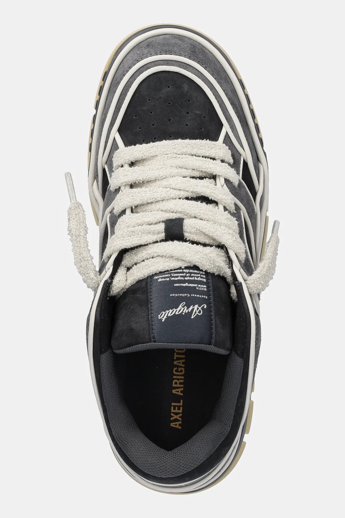 Axel Arigato adidași din nubuc Area Lo Sneaker gri F3218002