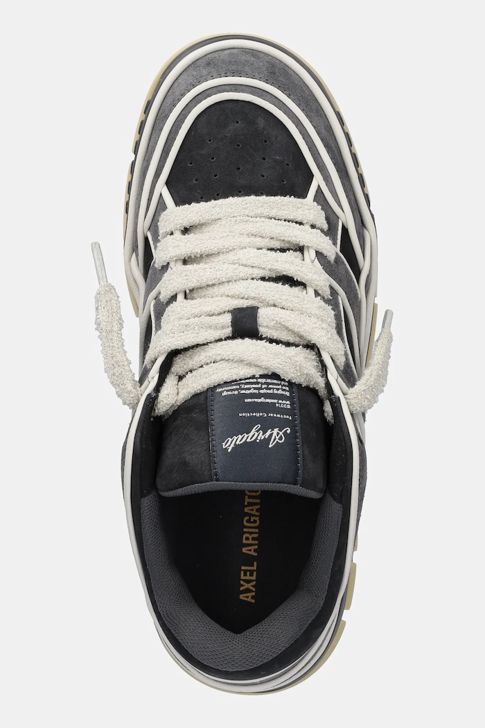 Axel Arigato adidași din nubuc Area Lo Sneaker gri F3218002