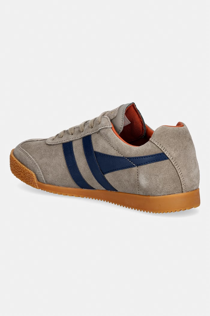 Obuwie Gola HARRIER sneakersy męskie zamszowe CMA192FE brązowy